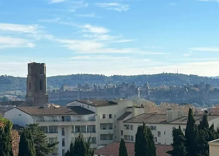 L\'Horizon Cathare - Sublime Vue Cite Medievale