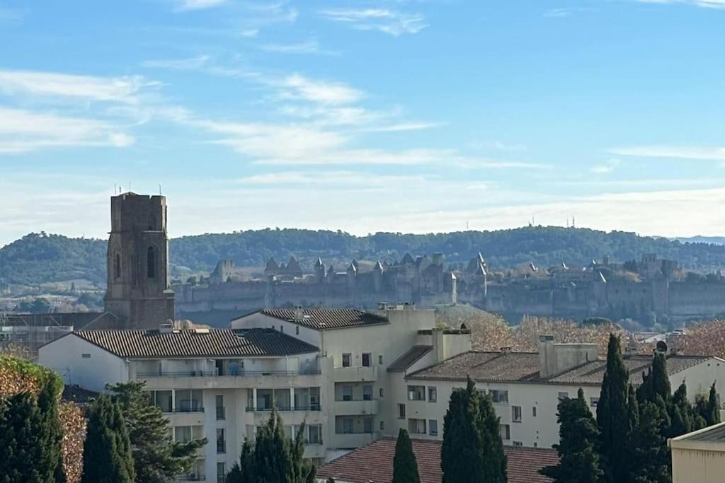 Appartement L'horizon Cathare - Sublime Vue Cite Medievale Carcassonne